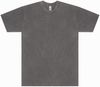 Am image of a Custom LA Apparel Grmnt Dye Crew Neck 6.5oz in Vintage Black!