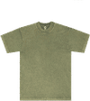 Am image of a Custom LA Apparel Mineral Wash Crew in Matcha!