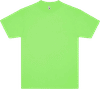 Am image of a Custom LA Apparel Neon Crew Neck 6.5oz in Neon Green!