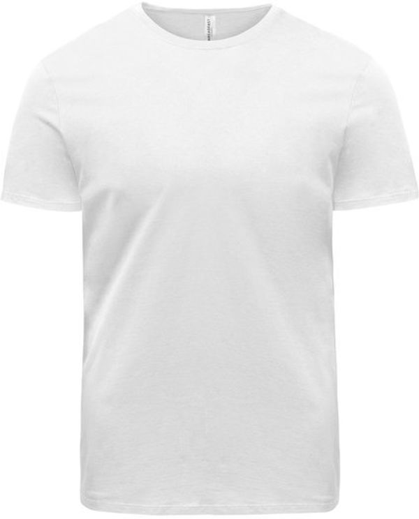 Am image of a Custom Threadfast Unisex Ultimate Cotton T Shirt in White!
