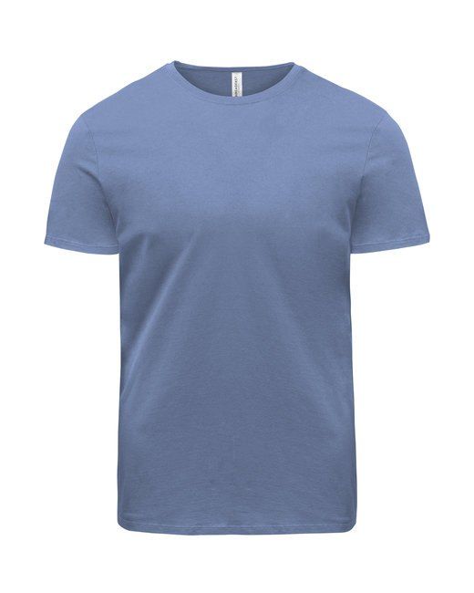 Threadfast Unisex Ultimate Cotton T Shirt in Denim