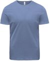 Am image of a Custom Threadfast Unisex Ultimate Cotton T Shirt in Denim!