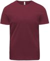 Am image of a Custom Threadfast Unisex Ultimate Cotton T Shirt in Burgundy!