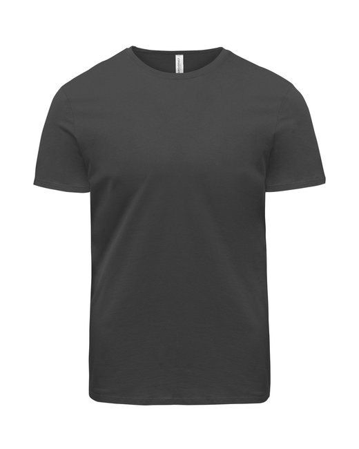 Threadfast Unisex Ultimate Cotton T Shirt in Coal