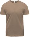 Am image of a Custom Threadfast Unisex Ultimate Cotton T Shirt in Nutmeg!