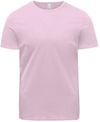 Am image of a Custom Threadfast Unisex Ultimate Cotton T Shirt in Powder Pink!