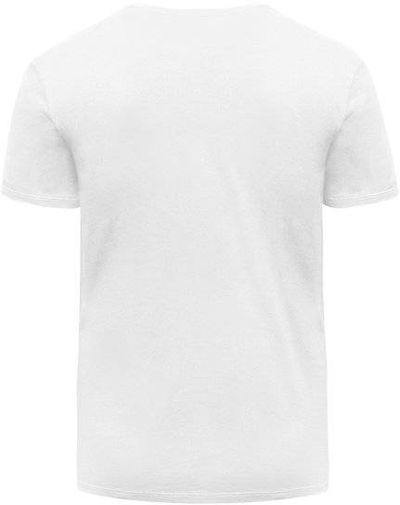Am image of a Custom Threadfast Unisex Ultimate Cotton T Shirt in White!
