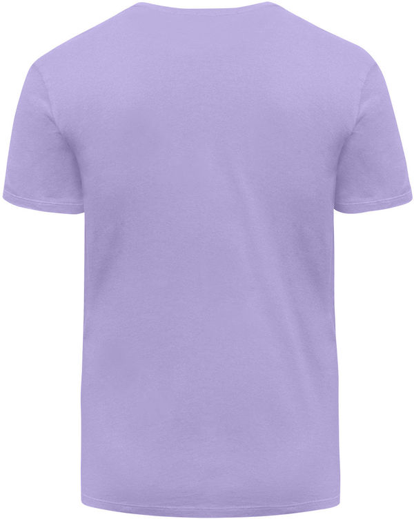 Am image of a Custom Threadfast Unisex Ultimate Cotton T Shirt in Lavender!