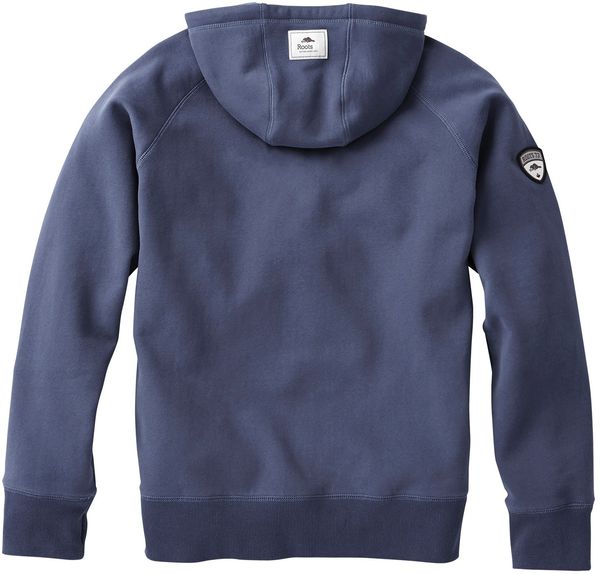 Am image of a Custom Roots73 Riverside Hoody in Indigo Blue!