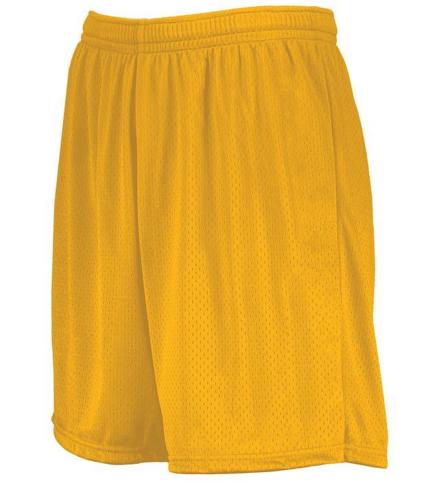 Augusta 7 Inch Modified Mesh Shorts in Gold