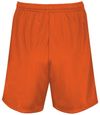 Am image of a Custom Augusta 7 Inch Modified Mesh Shorts in Orange!