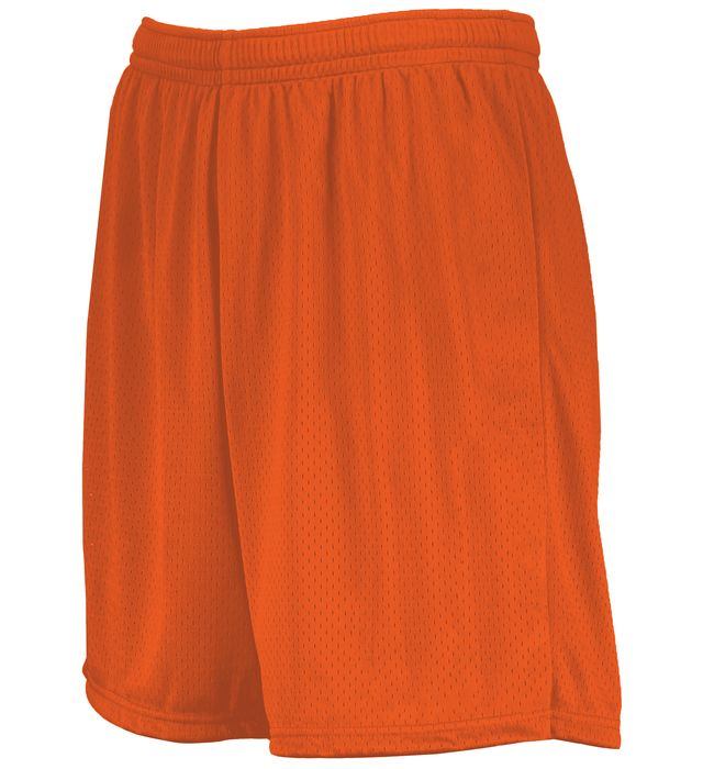 Augusta 7 Inch Modified Mesh Shorts in Orange