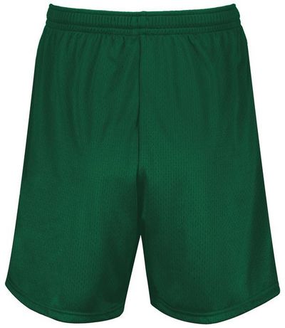 Am image of a Custom Augusta 7 Inch Modified Mesh Shorts in Dark Green!