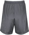 Am image of a Custom Augusta 7 Inch Modified Mesh Shorts in Graphite!