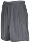 Am image of a Custom Augusta 7 Inch Modified Mesh Shorts in Graphite!