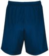 Am image of a Custom Augusta 7 Inch Modified Mesh Shorts in Navy!