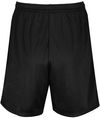 Am image of a Custom Augusta 7 Inch Modified Mesh Shorts in Black!