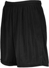 Am image of a Custom Augusta 7 Inch Modified Mesh Shorts in Black!