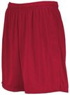 Am image of a Custom Augusta 7 Inch Modified Mesh Shorts in Scarlet!