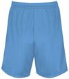 An image of a Custom Augusta 7 Inch Modified Mesh Shorts in Columbia Blue!