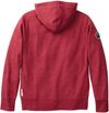 Am image of a Custom Roots73 Sandy Lake Hoody in Dark Red Heather!