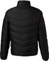 Am image of a Custom Spyder Men's Pelmo Insulated Puffer Jacket in Black/Red!
