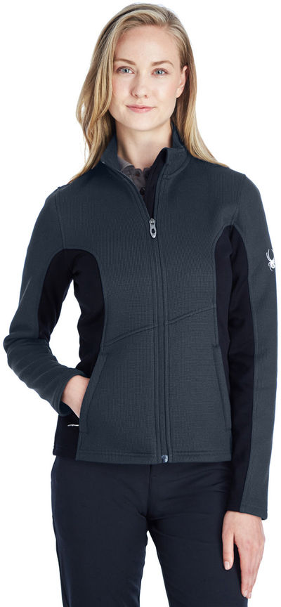 An image of a Custom Spyder Ladies' Constant Full Zip Sweater Fleece Jacket!