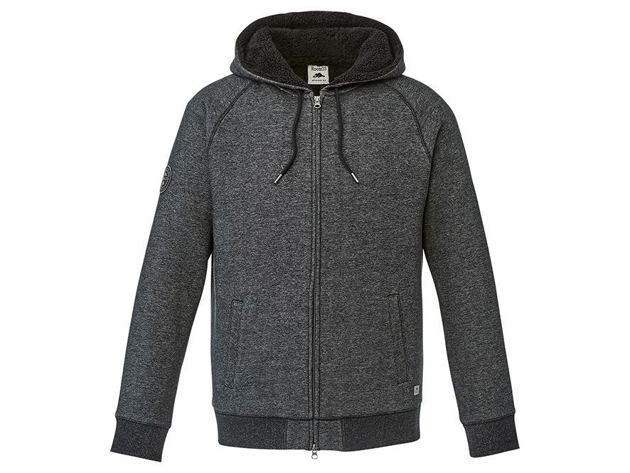 Roots73 Mens Copperbay Hoody in Black Mix