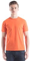 Am image of a Custom Jerico Fine Jersey TShirt in Orange!