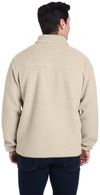 Am image of a Custom Columbia Men's Rugged Ridge™ II Sherpa Full Zip Fleece Jacket in Ancient Fossil!