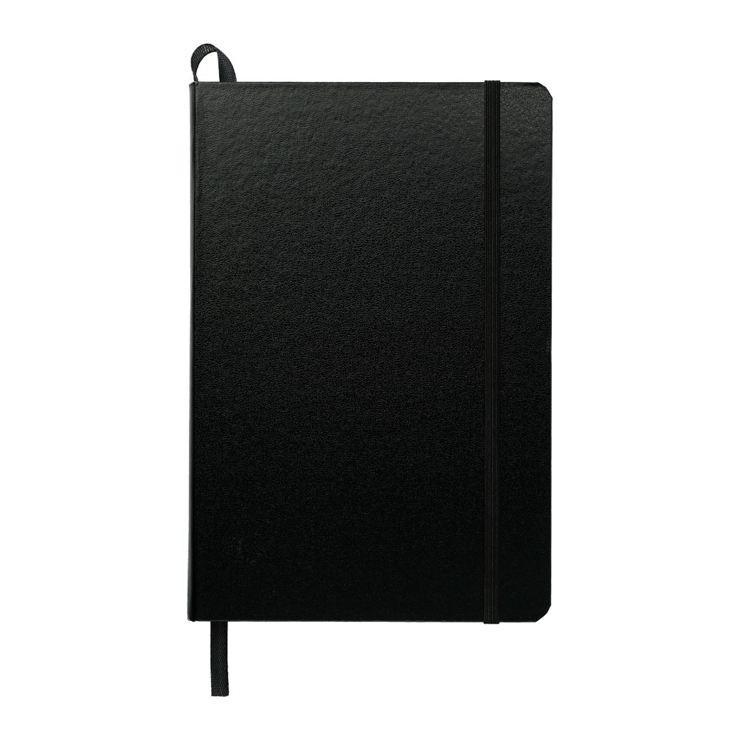 5.5x8.5 Inch Ambassador Bound JournalBook in Black