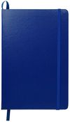 Am image of a Custom 5.5x8.5 Inch Ambassador Bound JournalBook in Blue!