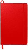Am image of a Custom 5.5x8.5 Inch Ambassador Bound JournalBook in Red!
