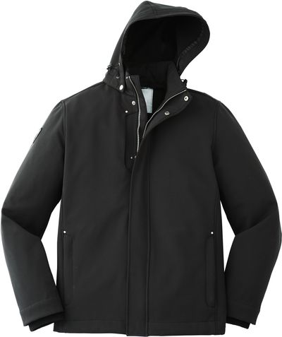 Am image of a Custom Roots73 Mens Elkpoint Softshell in Black!