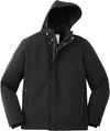 Am image of a Custom Roots73 Mens Elkpoint Softshell in Black!