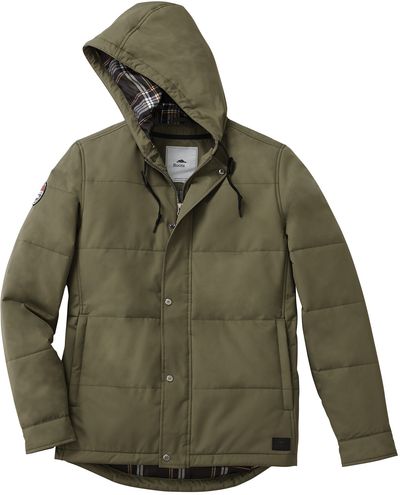 Am image of a Custom Roots73 Mens Gravenhurst Jacket in Loden!