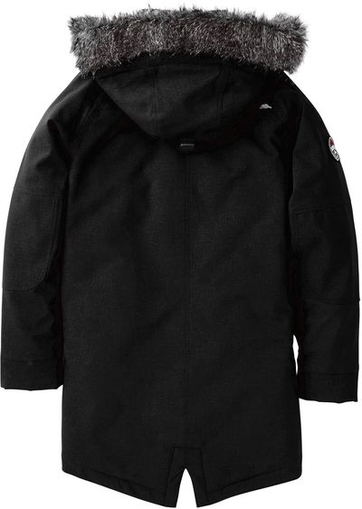 Am image of a Custom Roots73 Bridgewater Insulated Jacket in Black!