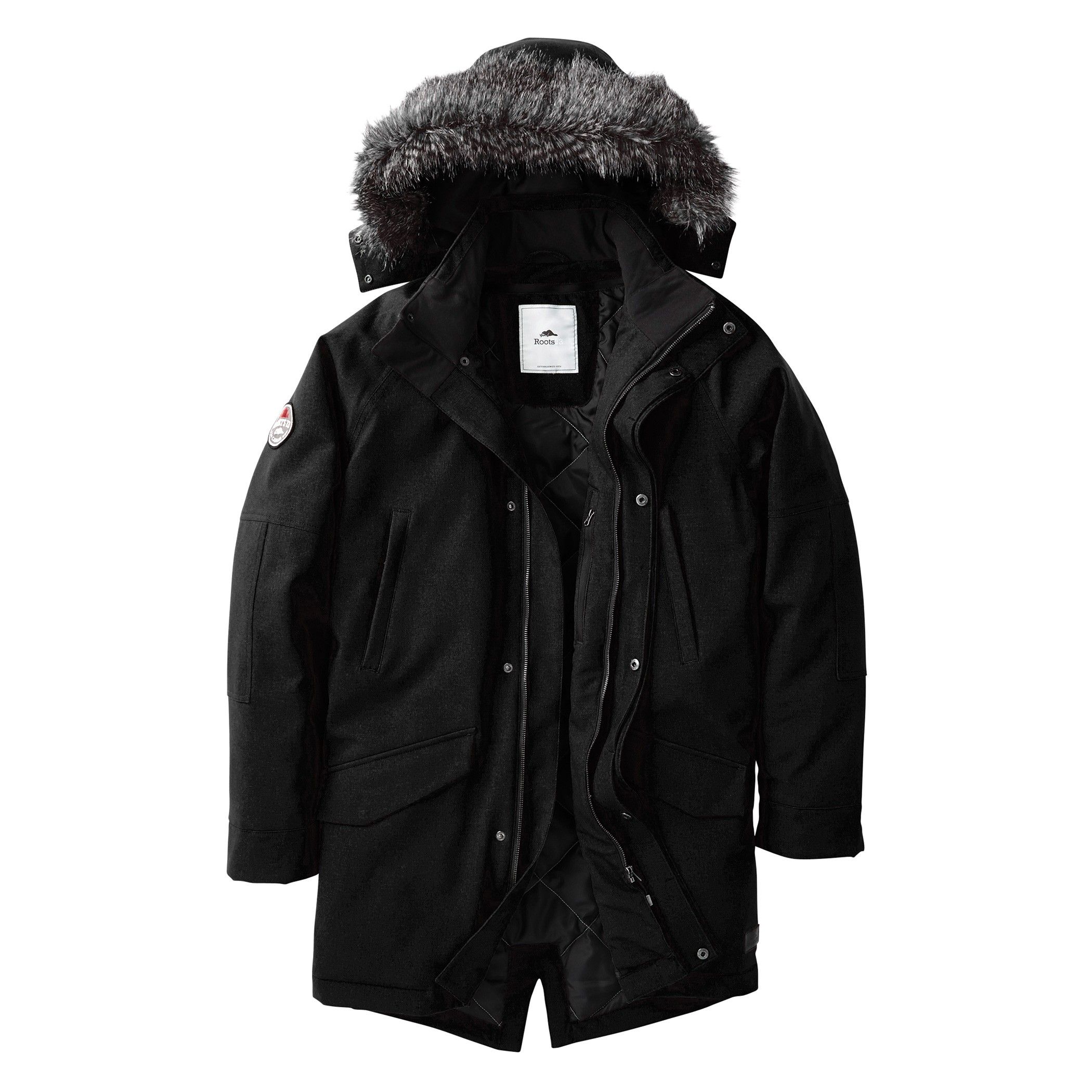 Roots73 Bridgewater Insulated Jacket in Black