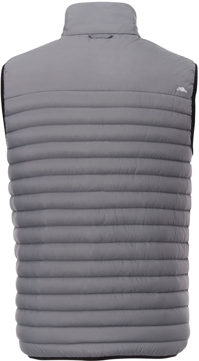 Am image of a Custom Roots73 Mens Eaglecove Down Vest in Quarry!
