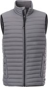 Am image of a Custom Roots73 Mens Eaglecove Down Vest in Quarry!