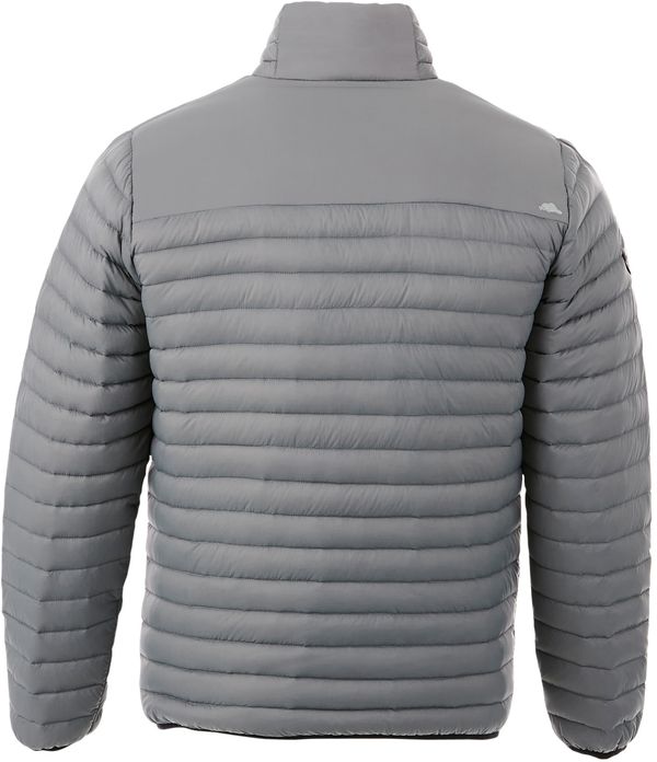 Am image of a Custom Roots73 Mens Beechriver Down Jacket in Quarry!