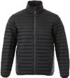 Am image of a Custom Roots73 Mens Beechriver Down Jacket in Black!