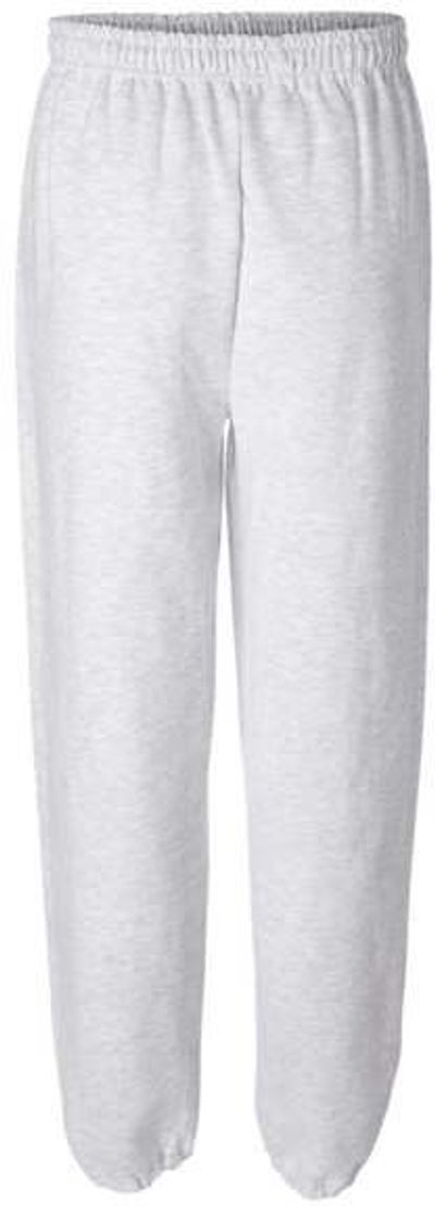 Am image of a Custom Gildan Heavy Blend Sweatpants in Ash Grey!