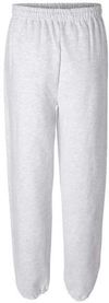 Am image of a Custom Gildan Heavy Blend Sweatpants in Ash Grey!