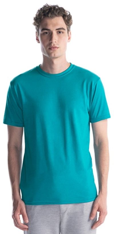 Am image of a Custom Jerico Fine Jersey TShirt in Jade!