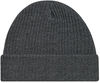 Am image of a Custom Acrylic Cuff Toque Chunky Waffle Knit in Dark Grey!