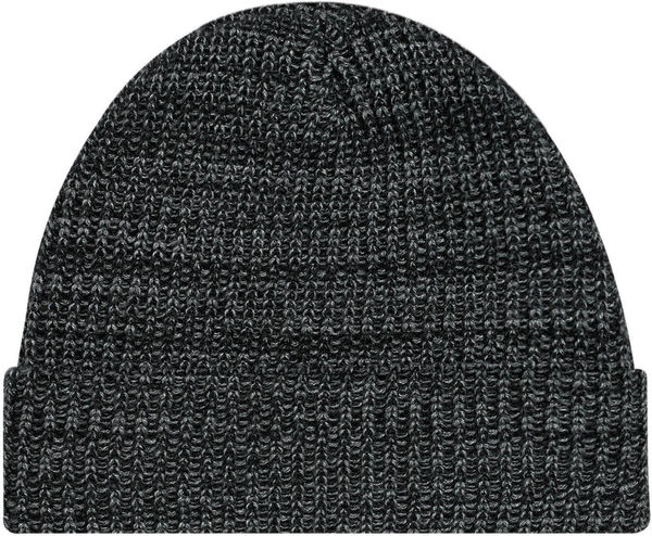 Am image of a Custom AJM Chunky Acrylic Cuff Toque in Black/Dark Grey!
