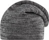 Am image of a Custom Acrylic Slouchy Board Toque in Charcoal/Grey!