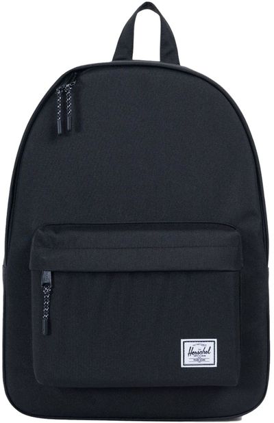 Am image of a Custom Herschel Classic Backpack in Black!