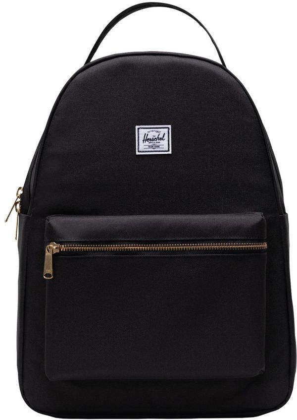 Am image of a Custom Herschel Eco Nova 13 Inch Laptop Backpack in Black!